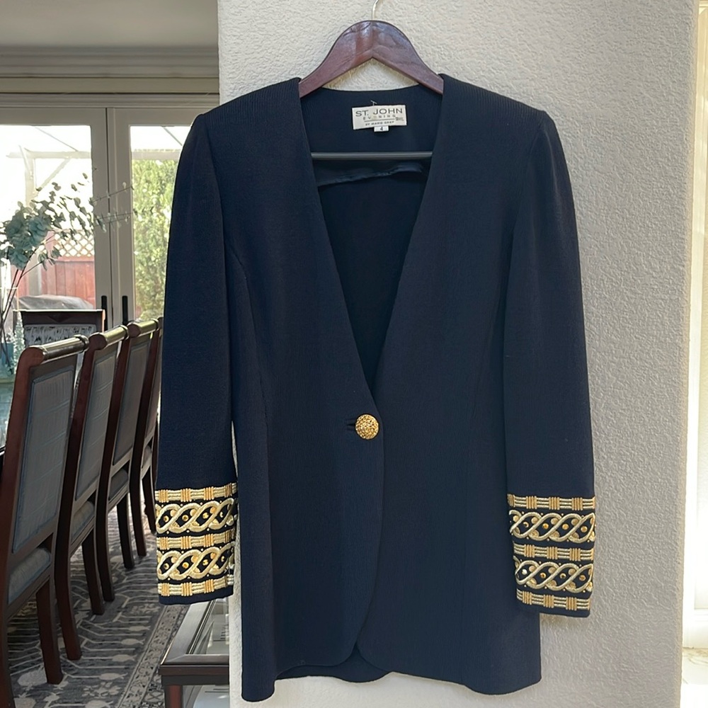 St John Evening Coat